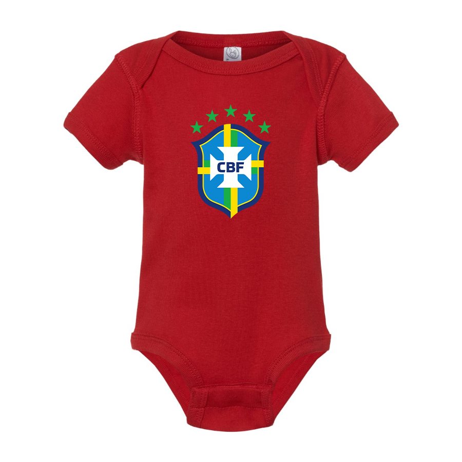 Brazil National Soccer Team Baby Romper Onesie