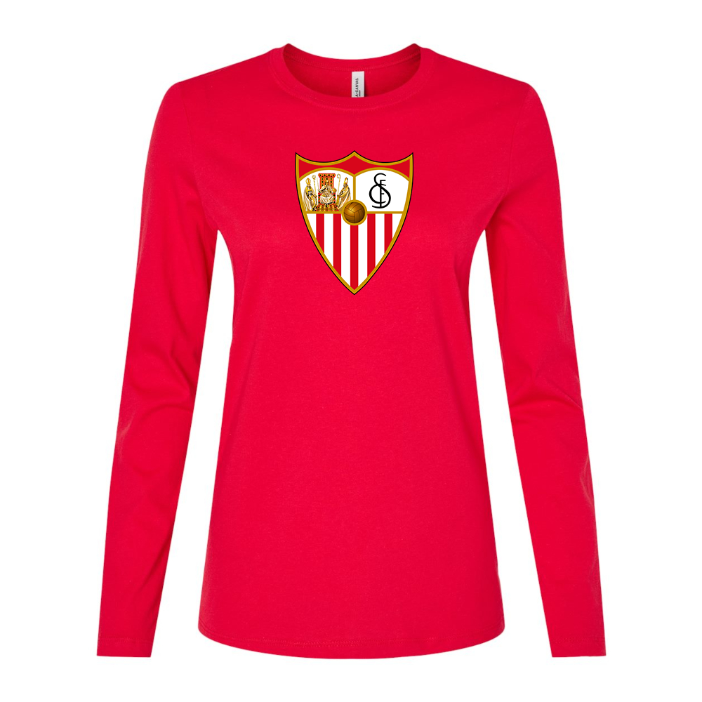 Women's Sevilla FC Long Sleeve T-Shirt