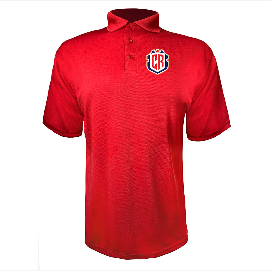 Men's Costa Rica National Soccer Team Polyester Polo