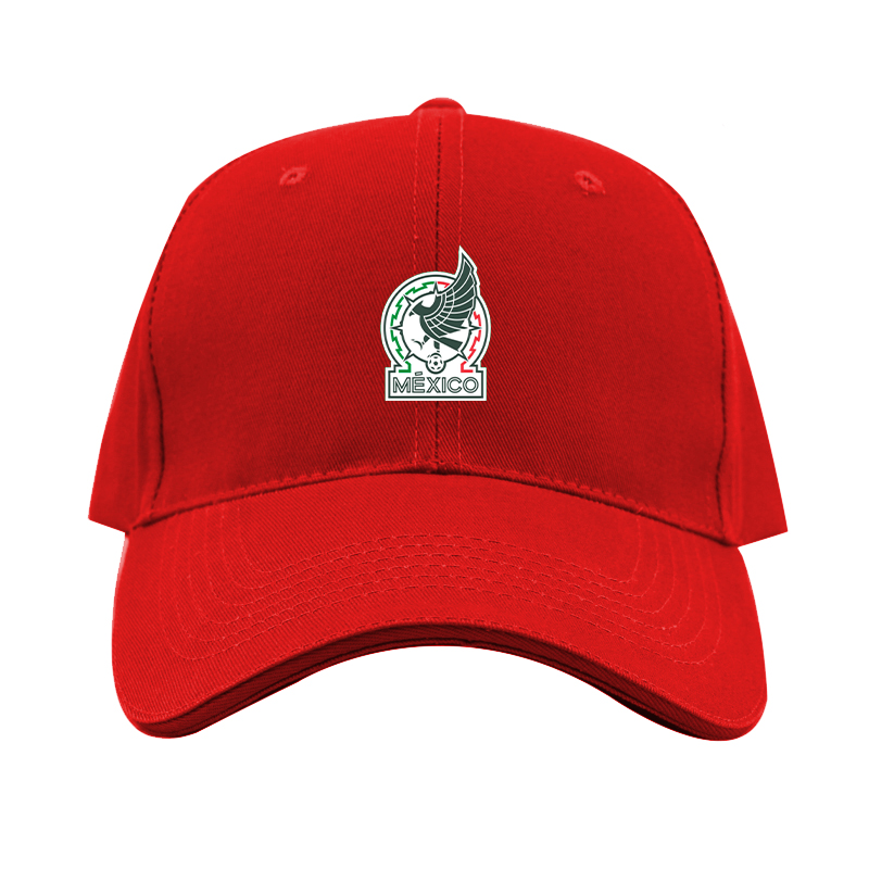 Mexico Soccer Dad Baseball Cap Hat