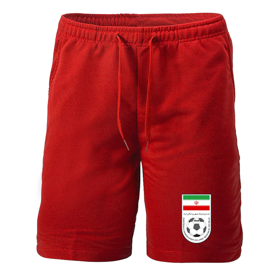 Men's Iran National Soccer Team Athletic Fleece Shorts