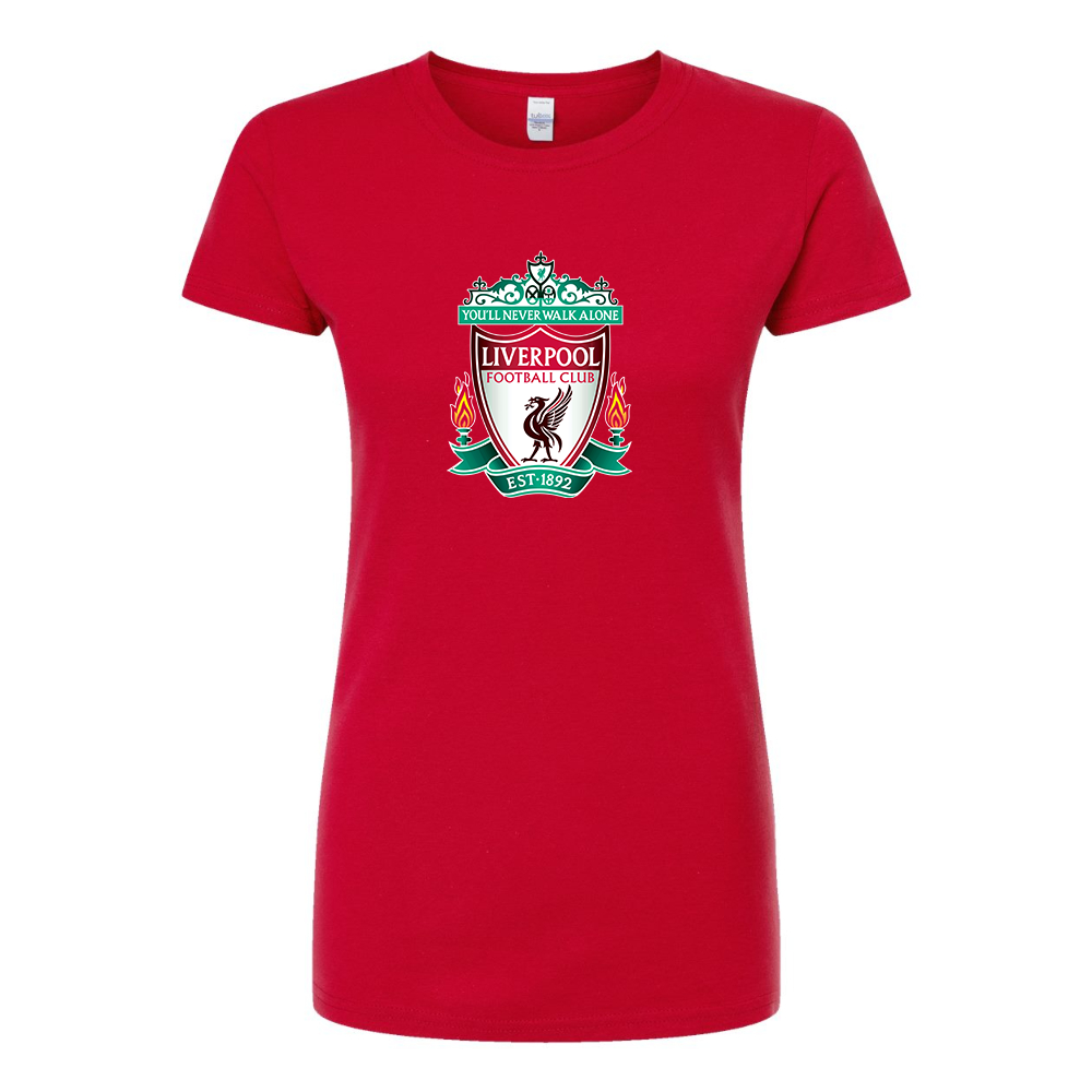 Women's Liverpool Football Club Est.1892 Round Neck T-Shirt