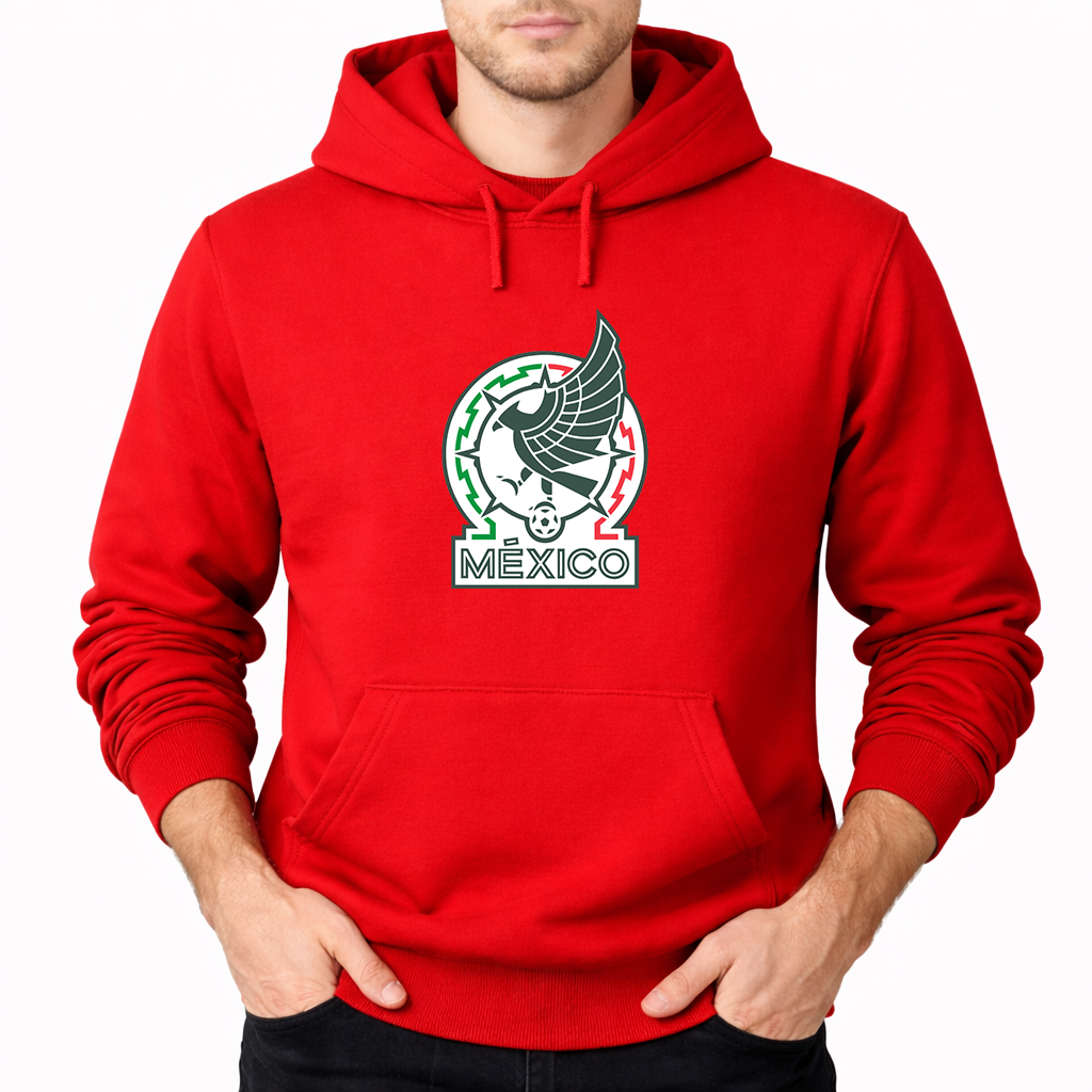 Men’s Mexico Soccer Pullover Hoodie
