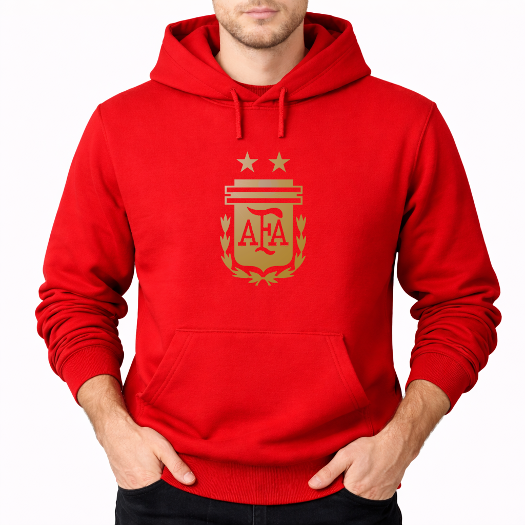 Men's Argentina Soccer Pullover Hoodie