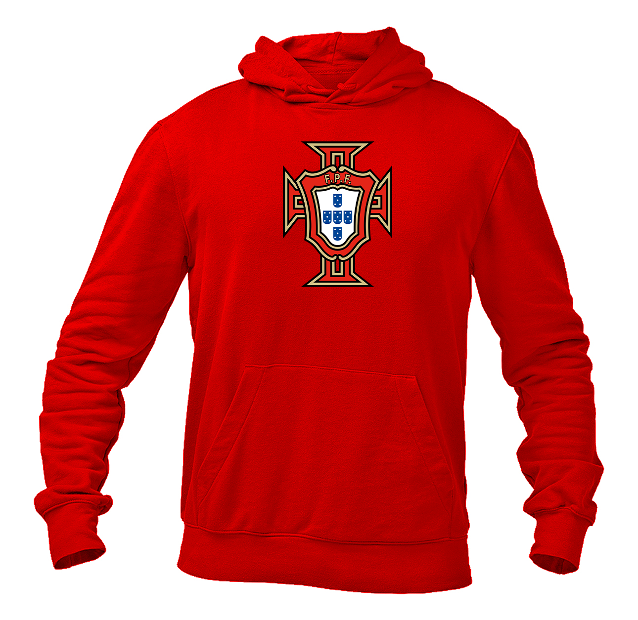 Men's Portugal National Soccer Team Pullover Hoodie