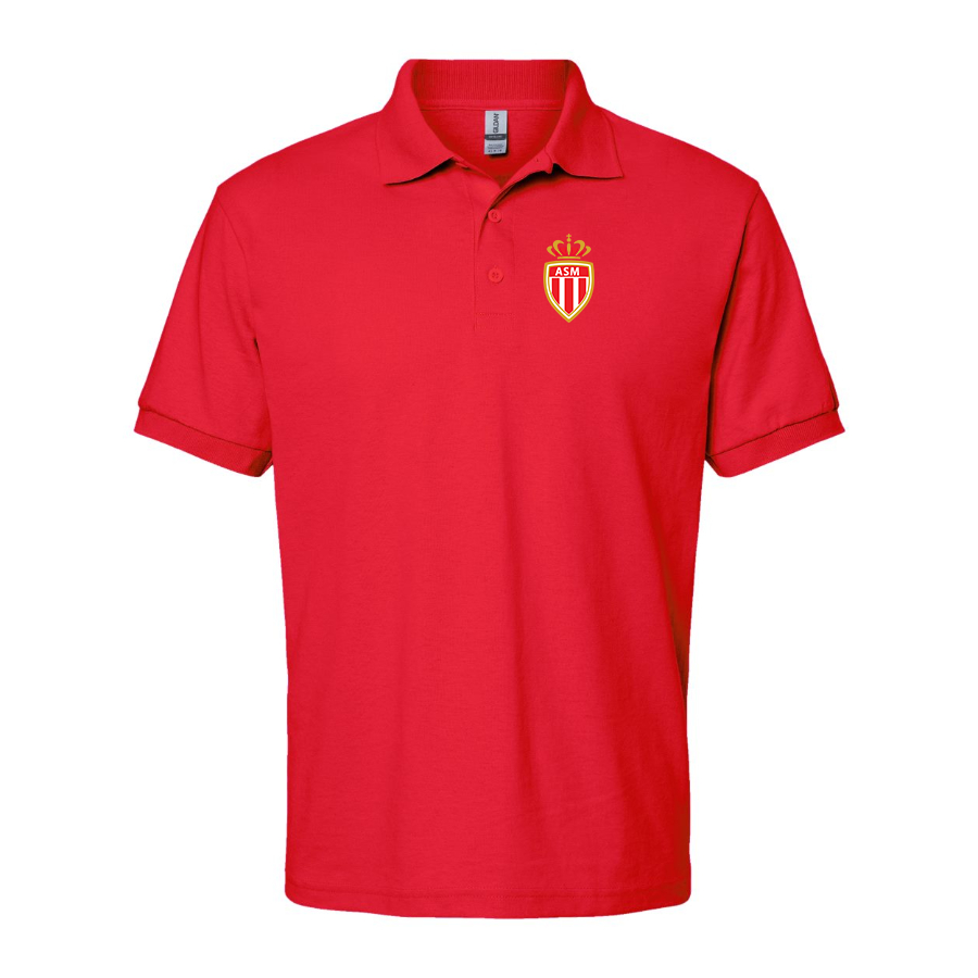 Men's AS Monaco FC Dry Blend Polo