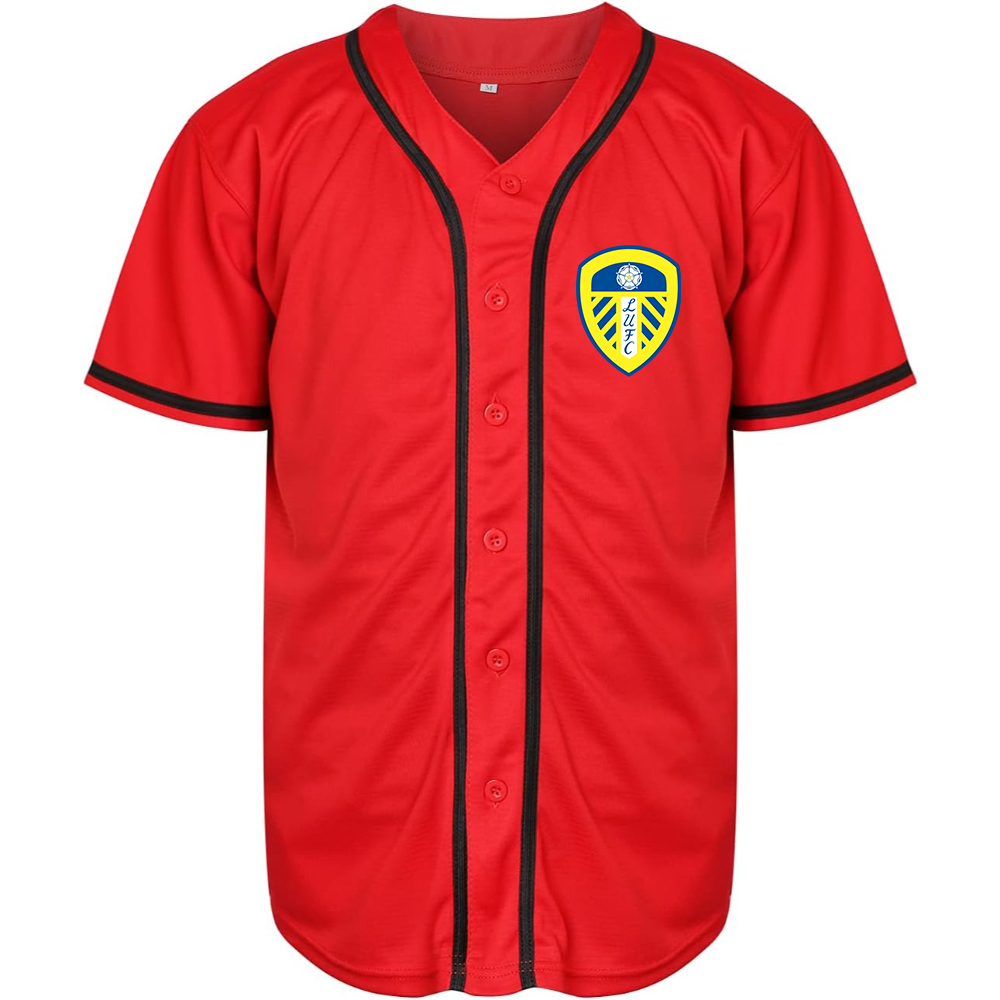 Men's Leeds United Football Club Baseball Jersey