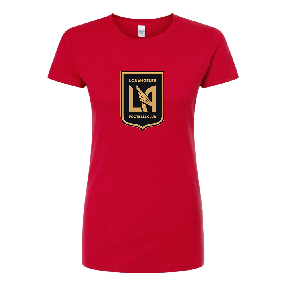 Women's LAFC Los Angeles Football Club Round Neck T-Shirt