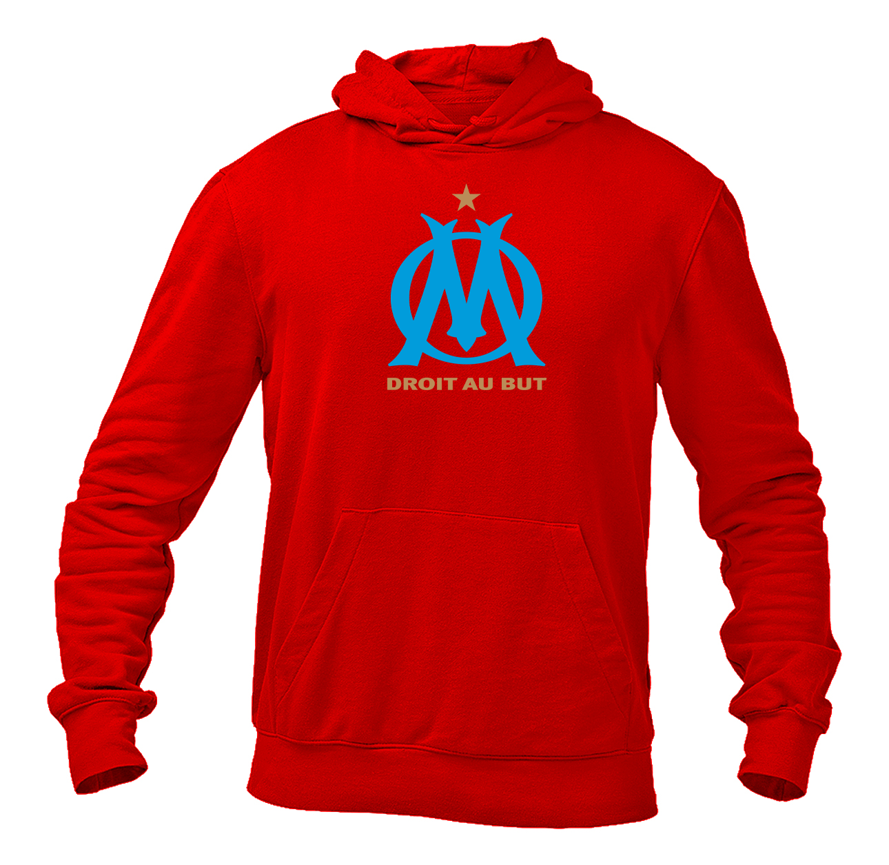 Men's Olympique de Marseille FC Pullover Hoodie