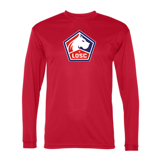Men’s Lille Olympique FC Performance Long Sleeve T-Shirt