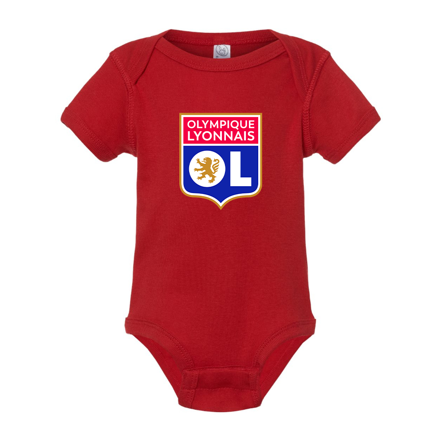 Olympique Lyonnais FC Baby Romper Onesie