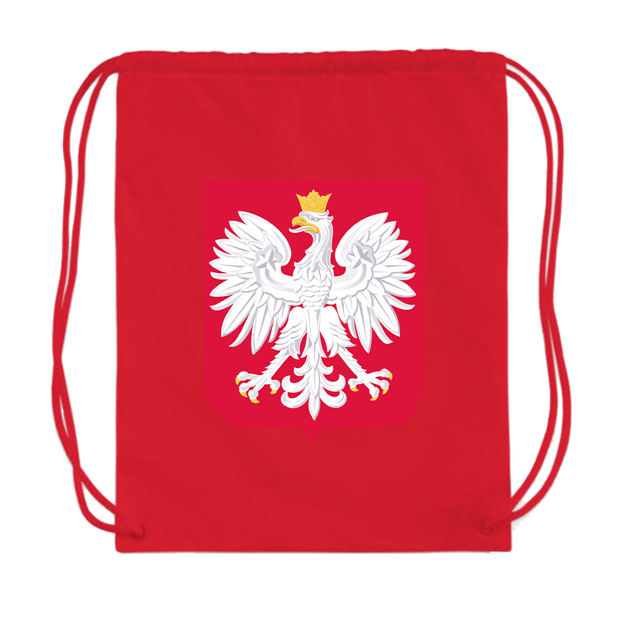 Poland National Soccer Team Drawstring Bag