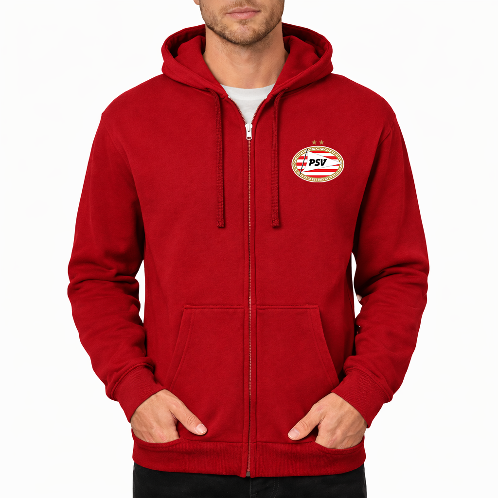 Men's PSV Eindhoven FC Zipper Hoodie