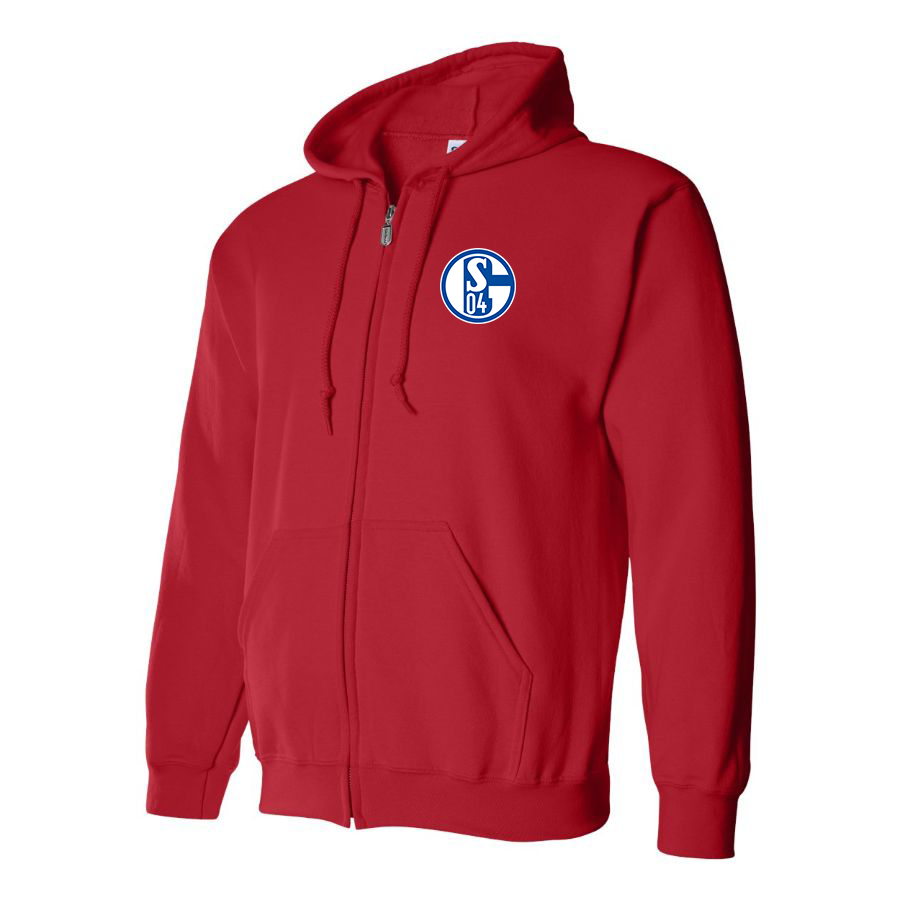 Men's Schalke 04 FC Zipper Hoodie