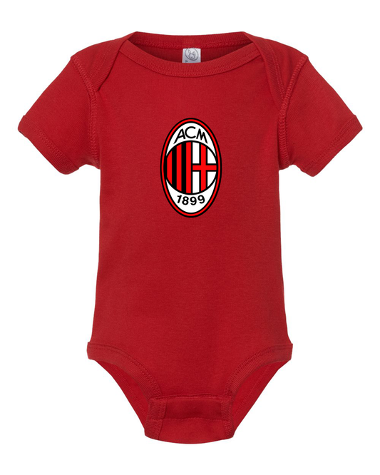 Baby AC Milan Soccer Romper Onesie