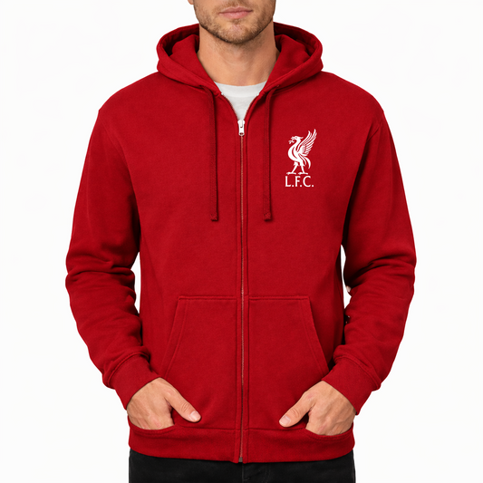 Men's Liverpool L.F.C. Soccer Zipper Hoodie
