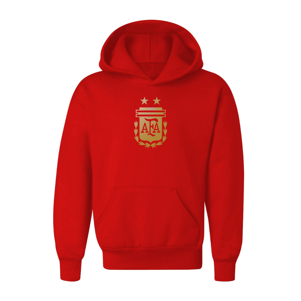 Youth Kids Brazil Soccer Pullover Hoodie