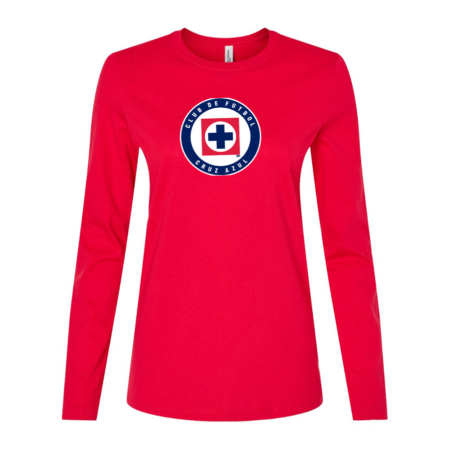 Women's Cruz Azul Football Club Long Sleeve T-Shirt