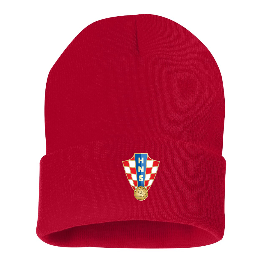 Croatia National Soccer Team Beanie Hat