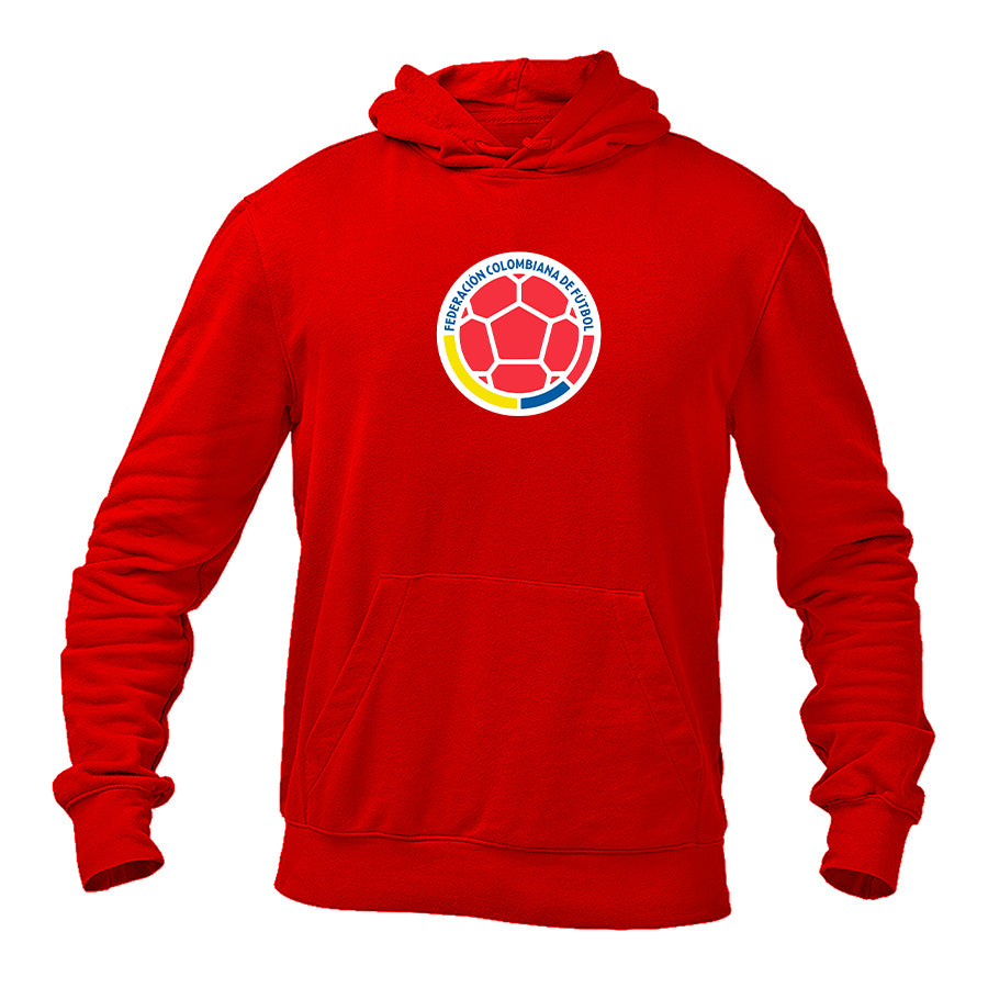 Men's Colombia National Soccer Team Pullover Hoodie