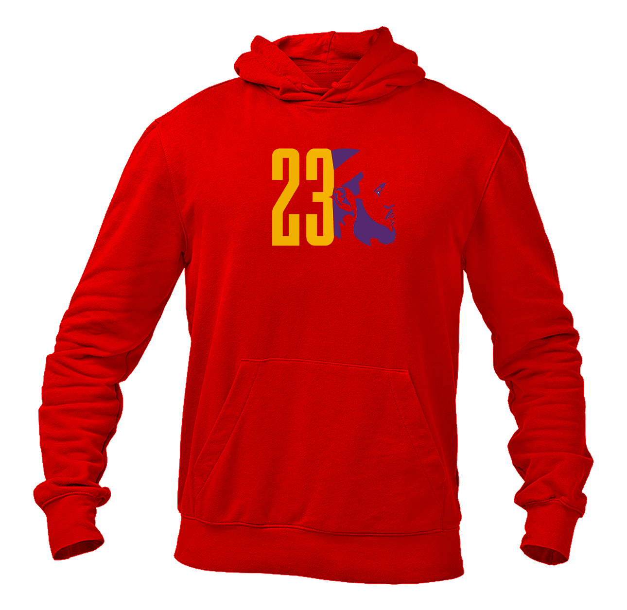 Men's Lebron James 23 Pullover Hoodie