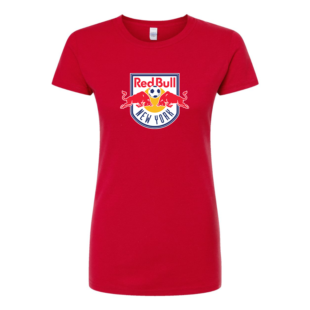 Women's New York Red Bulls FC Round Neck T-Shirt