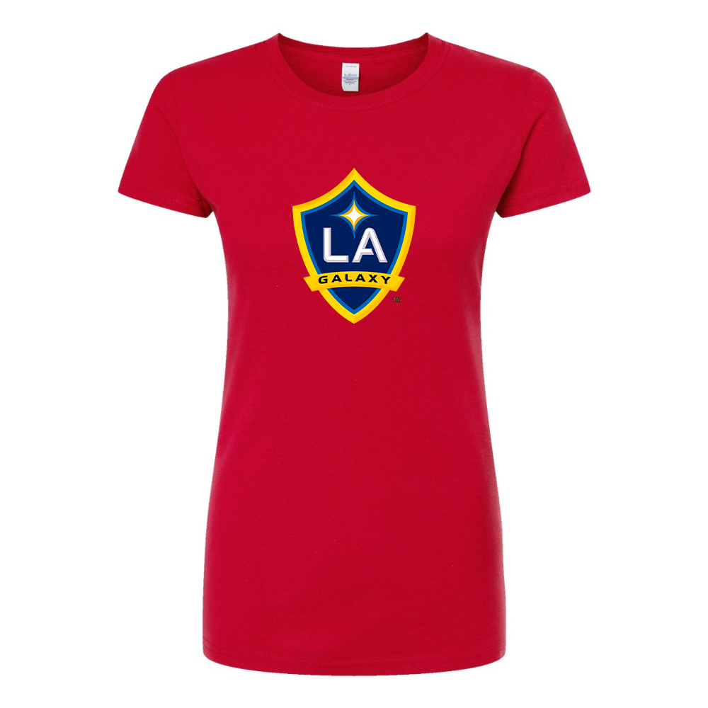 Women's LA Galaxy FC Round Neck T-Shirt