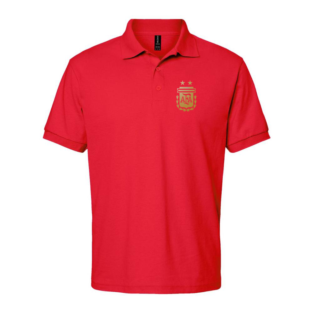 Men's Argentina Soccer Dry Blend Polo