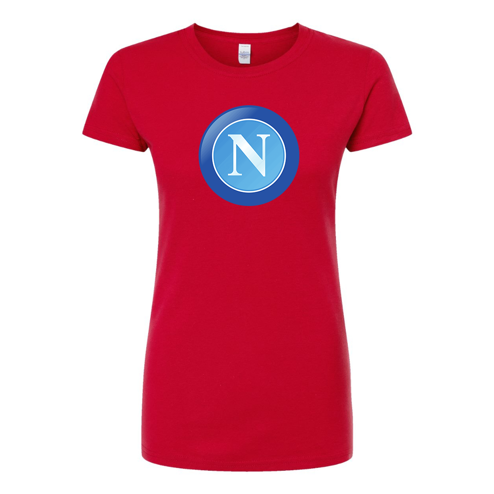 Women's Napoli FC Round Neck T-Shirt