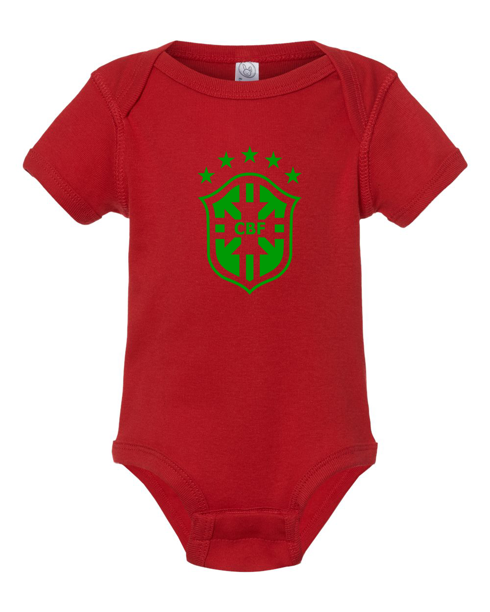 Baby Brazil Soccer Romper Onesie