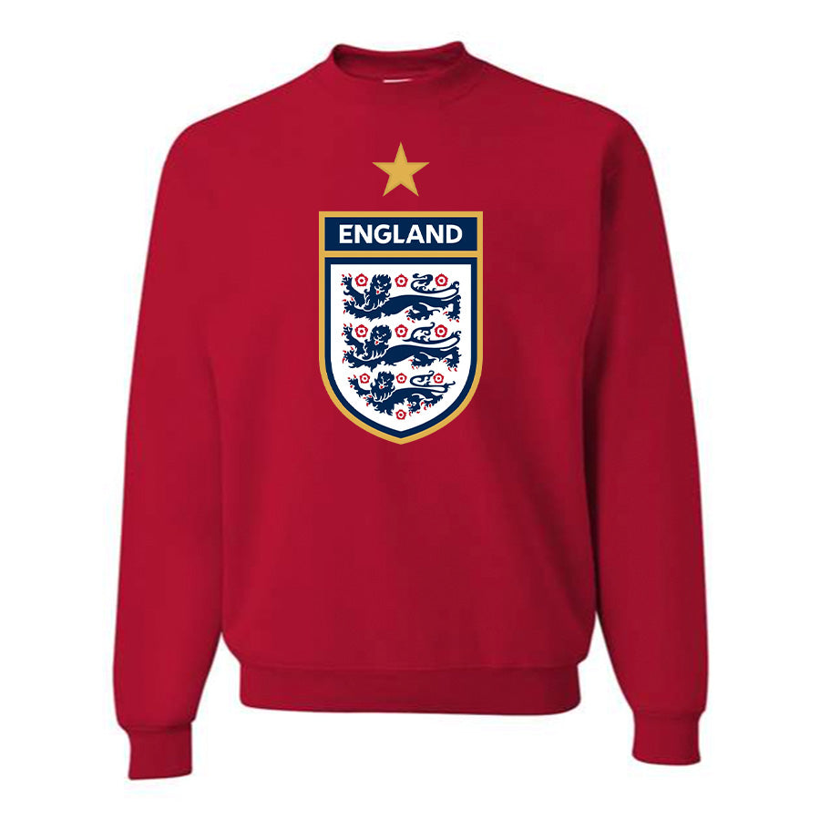 Men's England National Soccer Team Crewneck Sweatshirt