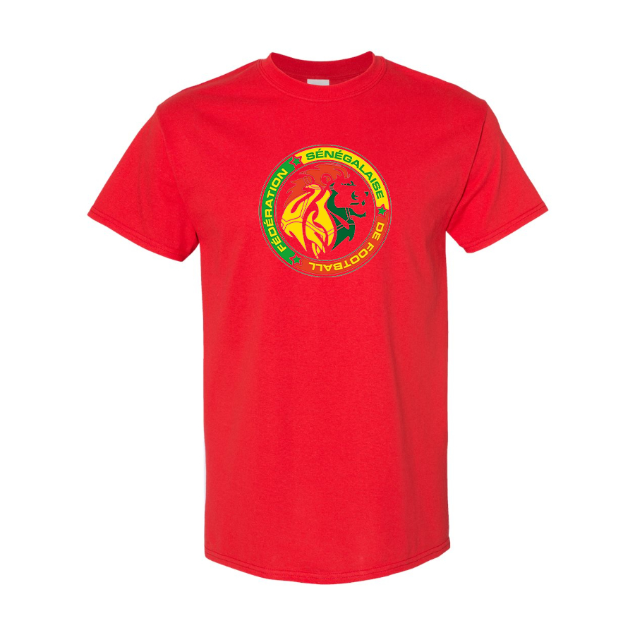 Youth Kids Senegal National Soccer Team Cotton T-Shirt