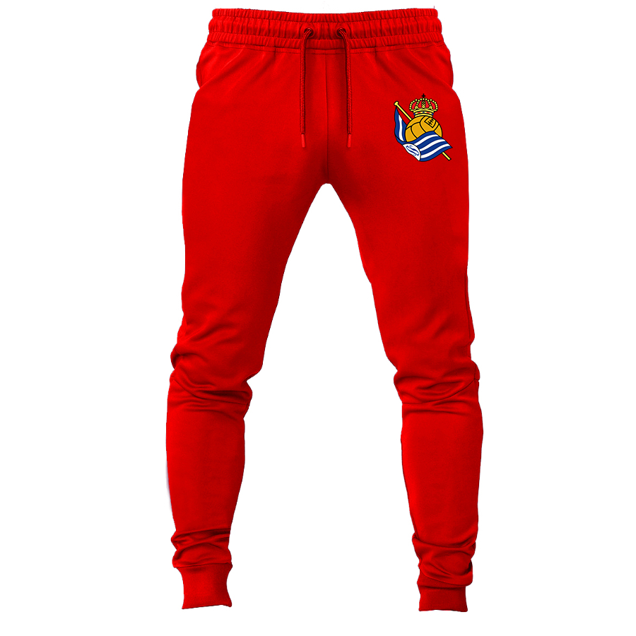 Men's Real Sociedad FC Joggers Sweatpants
