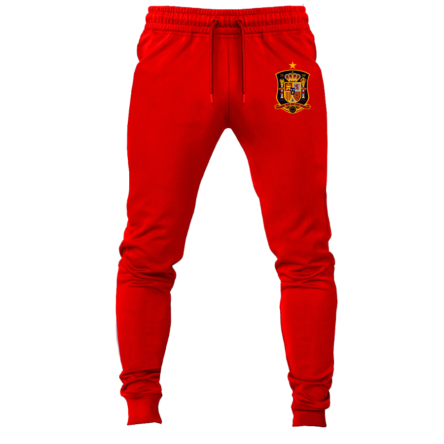 Men's Spain National Soccer Team Joggers Sweatpants