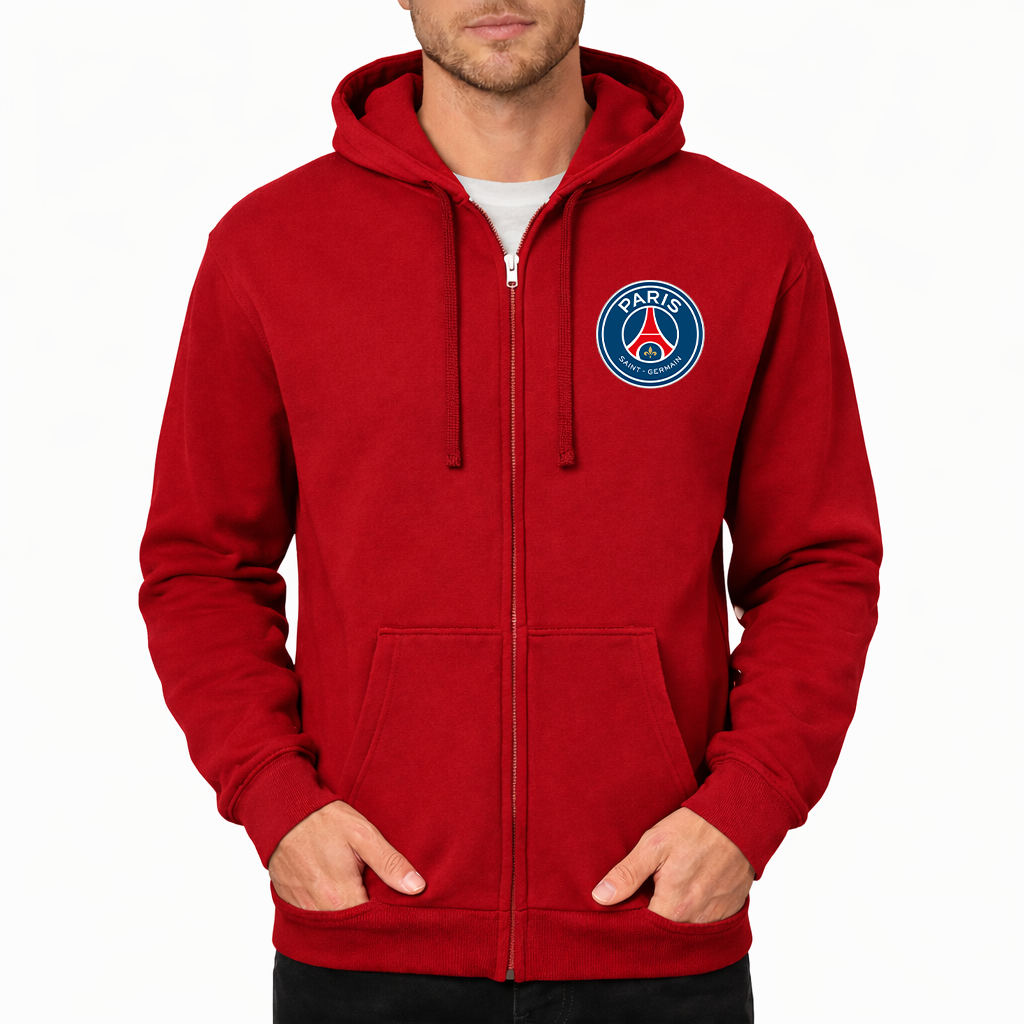 Men’s Paris-Saint Germain Soccer Zipper Hoodie