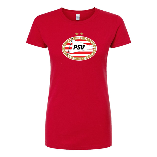 Women's PSV Eindhoven FC Round Neck T-Shirt