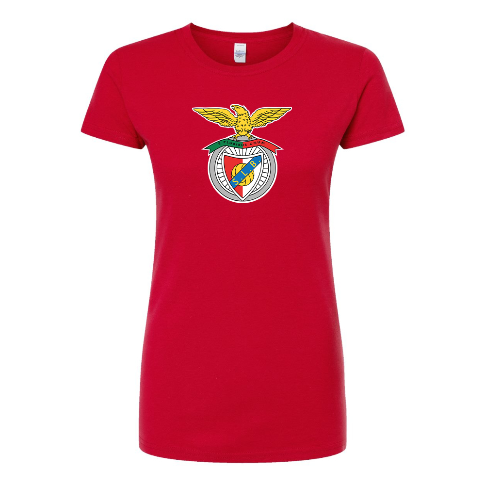 Women's SL Benfica FC Round Neck T-Shirt