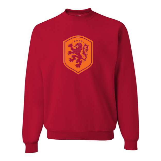 Men's Netherlands National Soccer Team Crewneck Sweatshirt