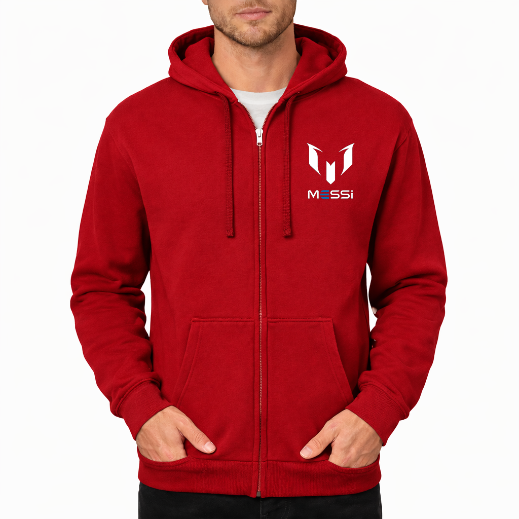 Men's Lionel Messi Air Messi Soccer Zipper Hoodie