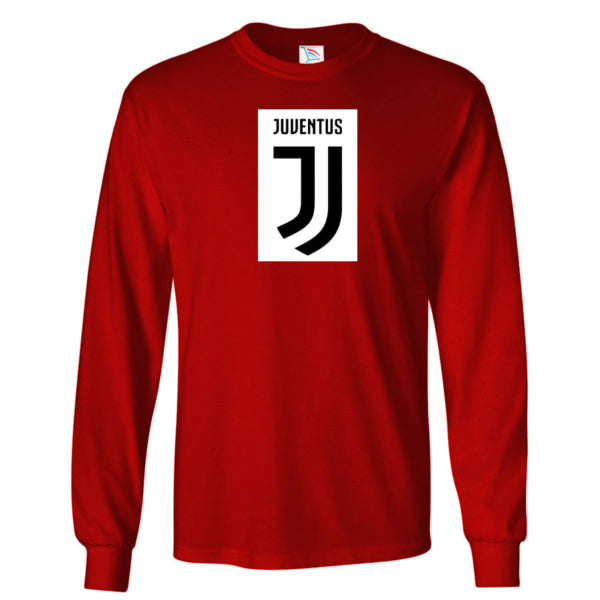 Men's Juventus Soccer Long Sleeve T-Shirt