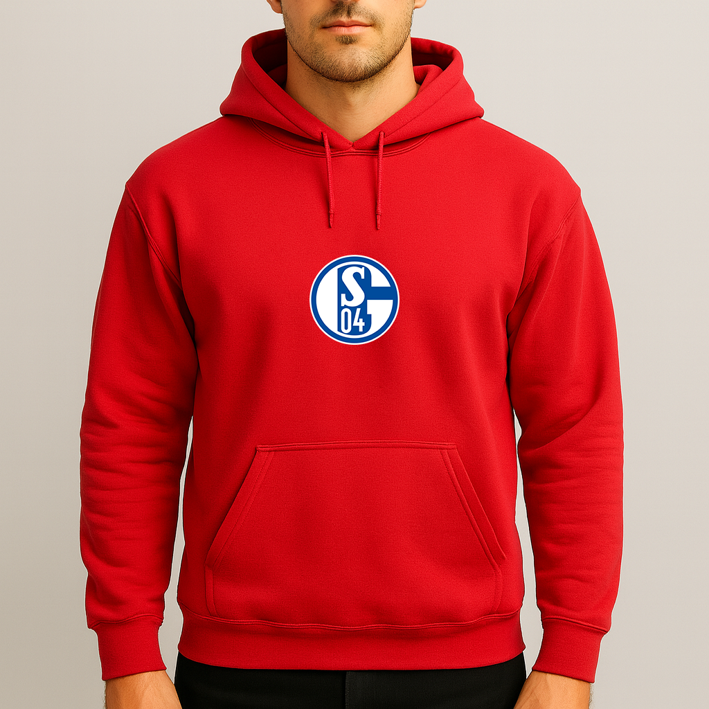 Men's Schalke 04 FC Pullover Hoodie