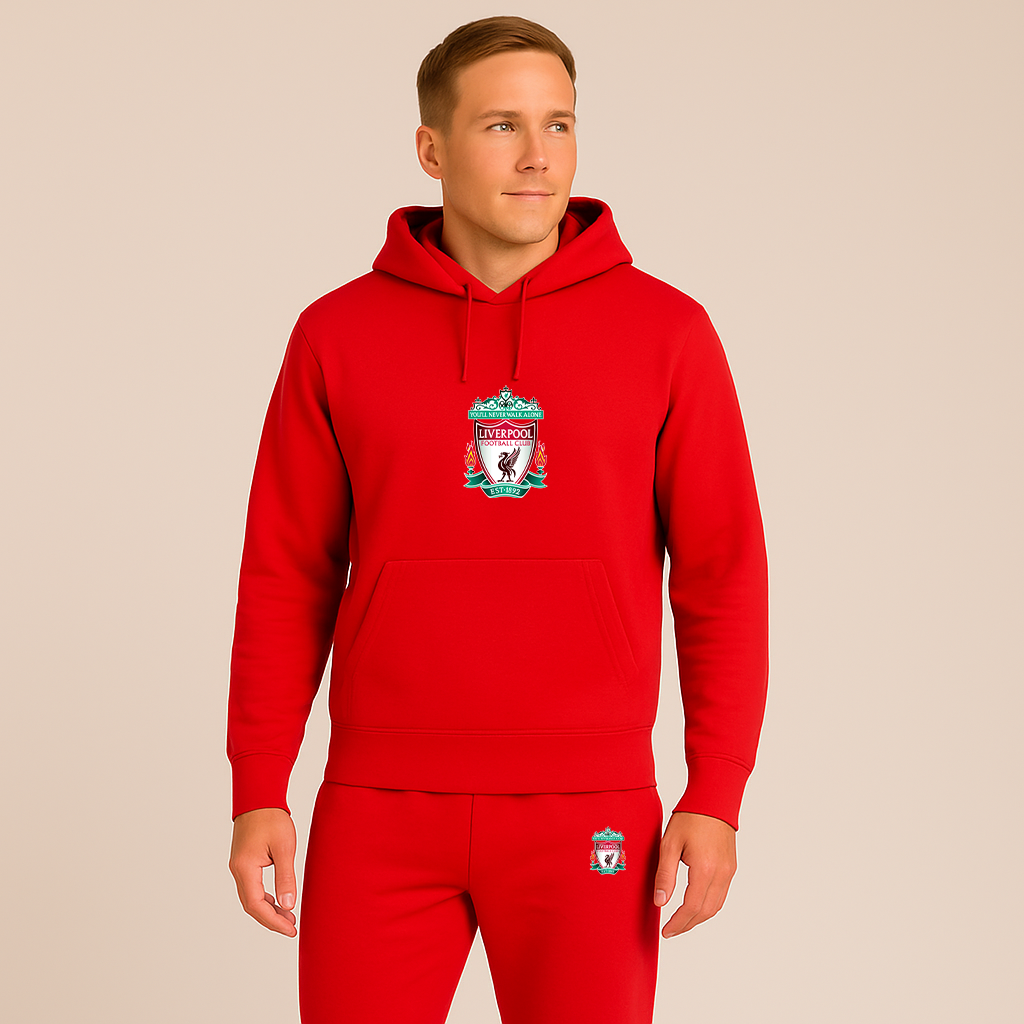 Men's Liverpool Football Club Est.1892 Hoodie Joggers Set