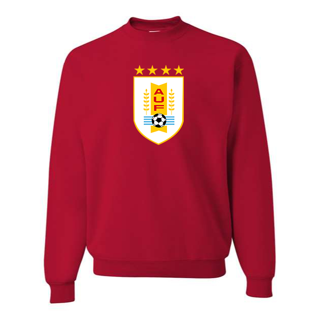 Men's Uruguay National Soccer Team Crewneck Sweatshirt