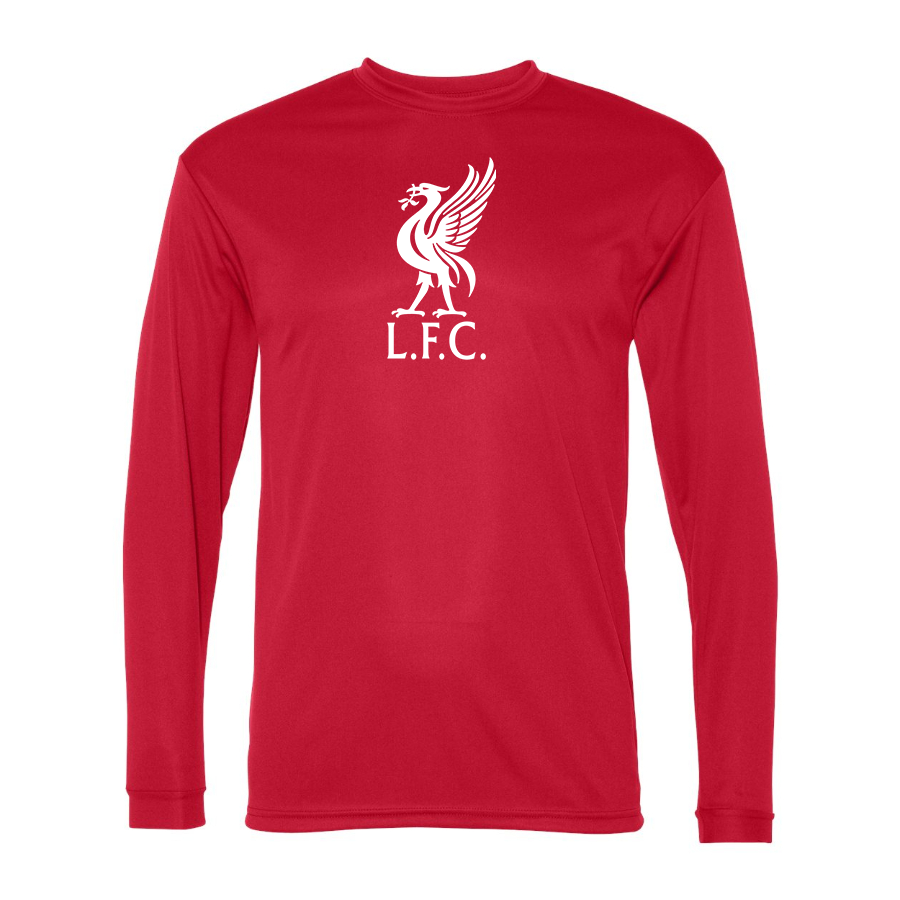 Men’s Liverpool L.F.C Soccer Performance Long Sleeve T-Shirt