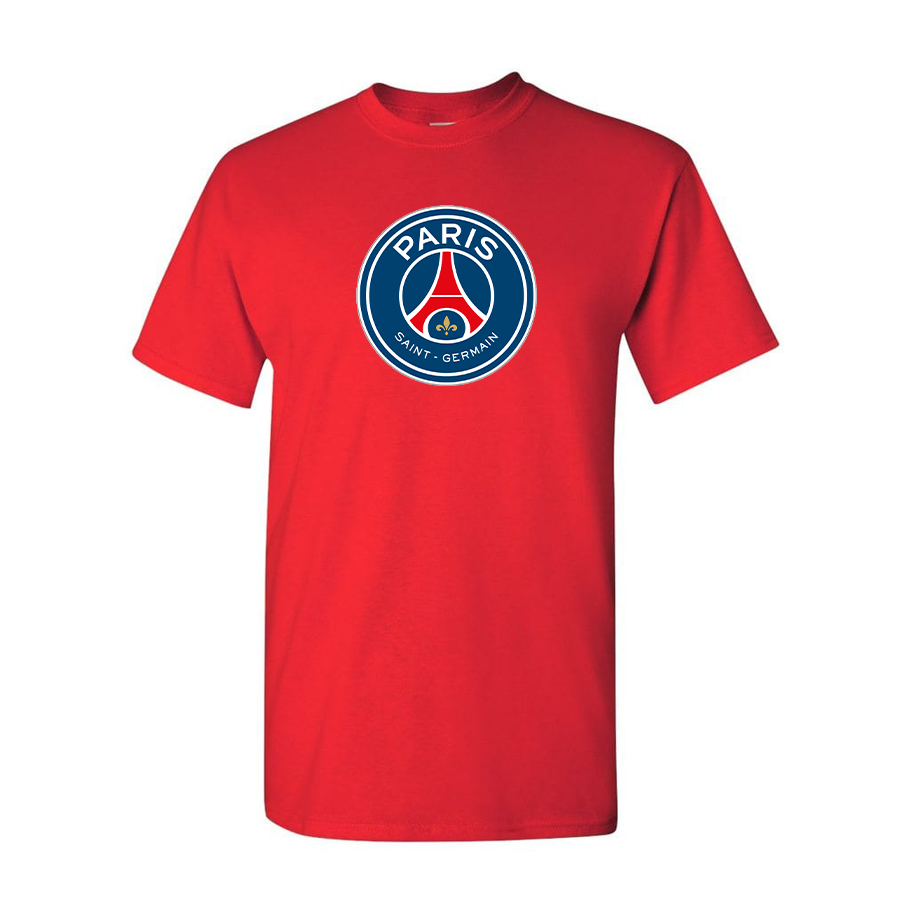 Men's Paris Saint-Germain Soccer Cotton T-Shirt