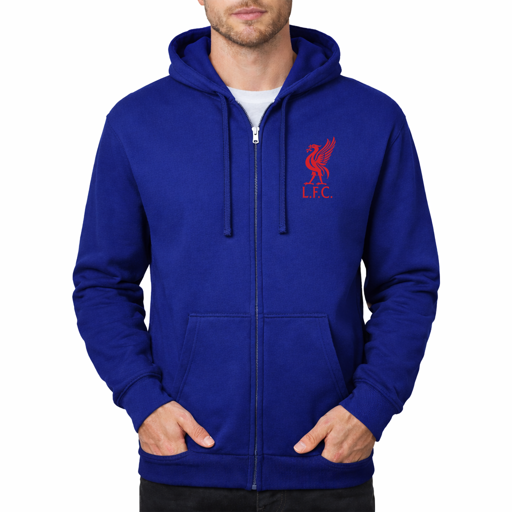 Men's Liverpool L.F.C. Soccer Zipper Hoodie