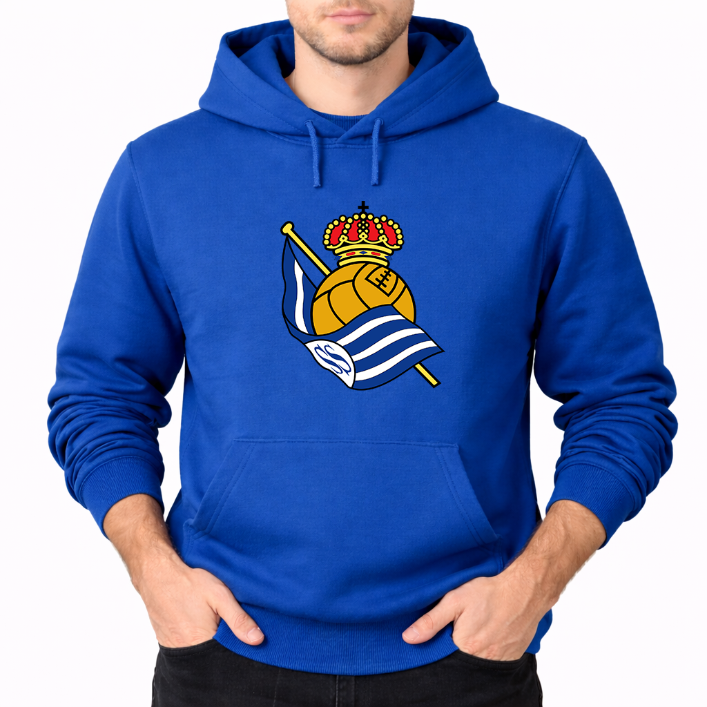 Men's Real Sociedad FC Pullover Hoodie