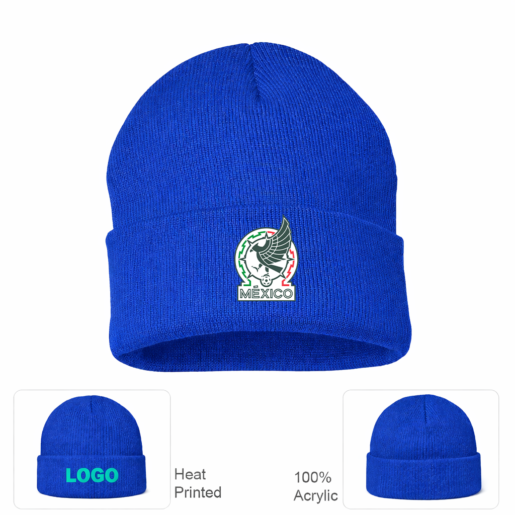 Mexico Soccer Beanie Hat