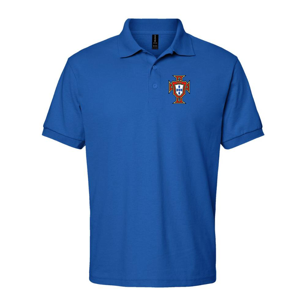 Men's Portugal National Soccer Team Dry Blend Polo