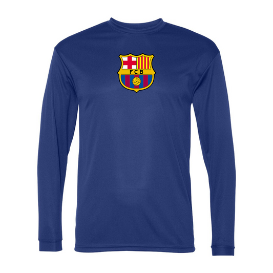 Men’s F.C. Barcelona Soccer Performance Long Sleeve T-Shirt